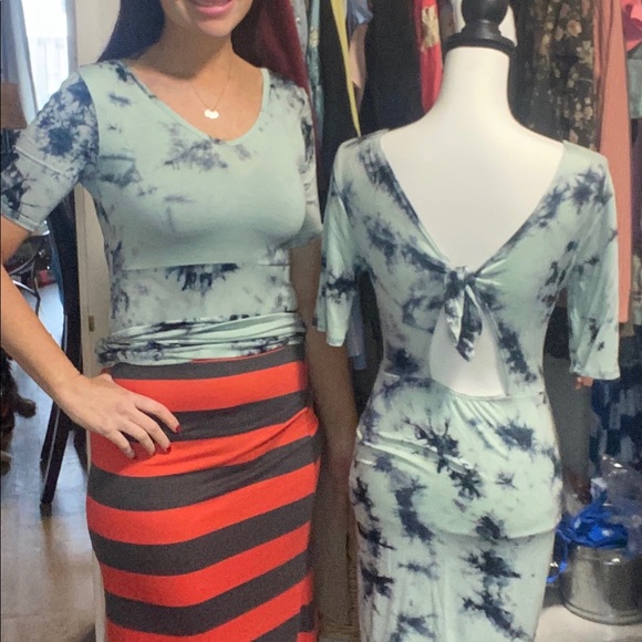 Tie dye dress - Picture 2 of 2